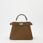 Sacs à main et épaule Sac Peekaboo ISeeU Fendi Marron Femme