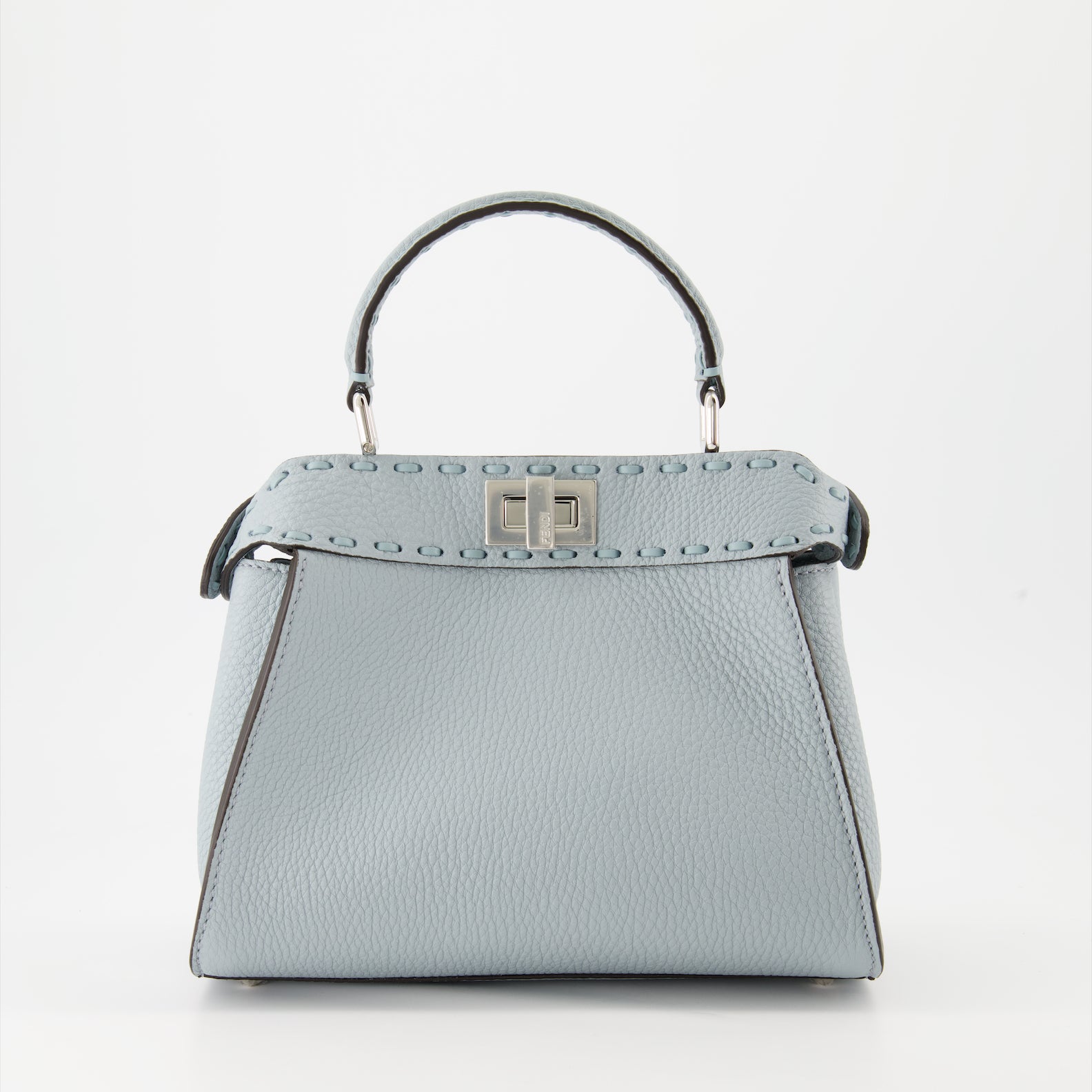 Bolsas de mão e de ombro Sac Peekaboo mini Fendi Azul Femme