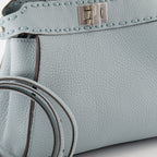 Bolsas de mão e de ombro Sac Peekaboo mini Fendi Azul Femme