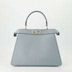 Sacs à main et épaule Sac Peekaboo ISeeU Fendi Bleu Femme