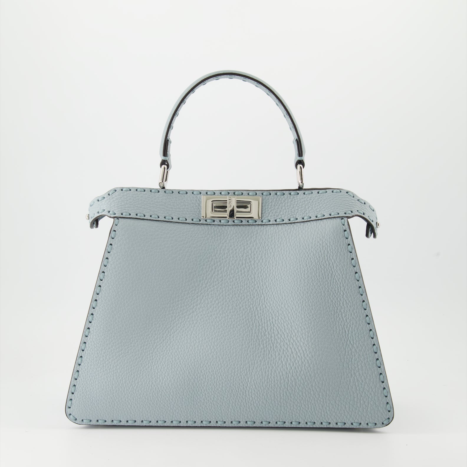 Sacs à main et épaule Sac Peekaboo ISeeU Fendi Bleu Femme