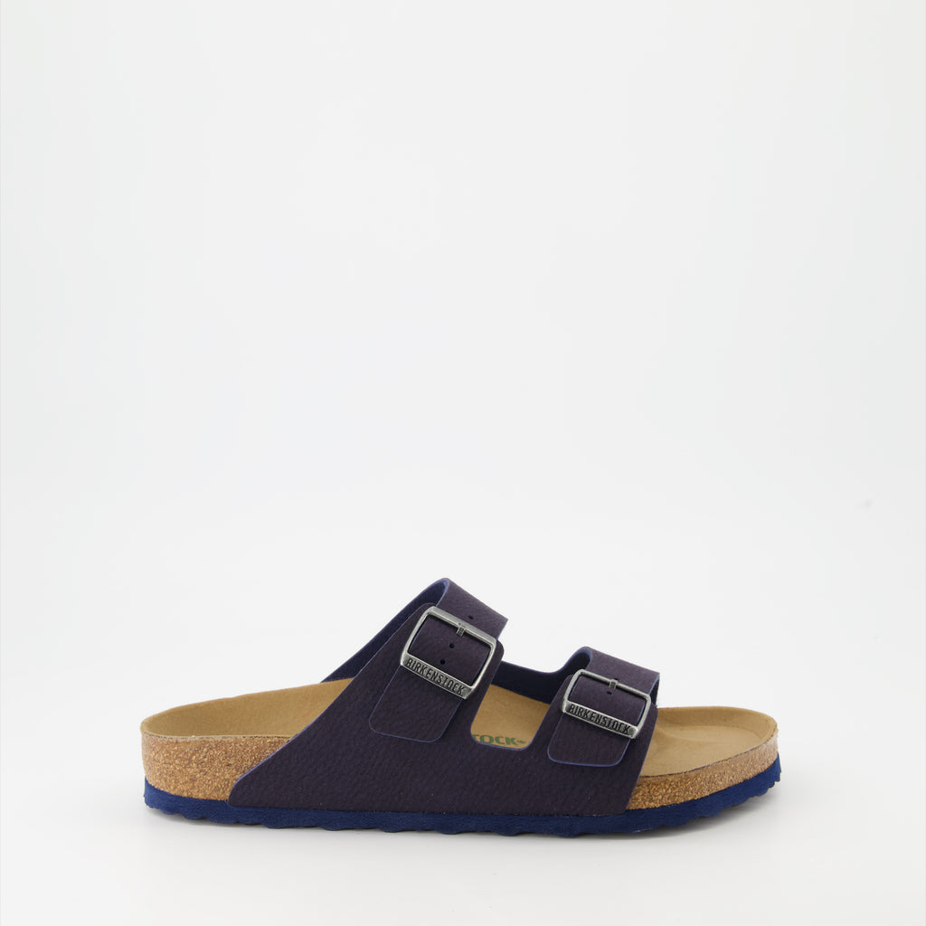 Chaussures ouvertes Claquettes Arizona Birkenstock Bleu Homme