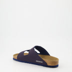 오픈 슈즈 아리조나 슬리퍼 Birkenstock 파란색 Homme