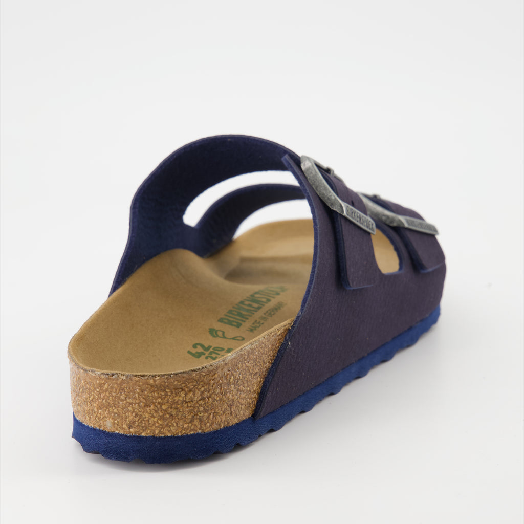 Chaussures ouvertes Claquettes Arizona Birkenstock Bleu Homme