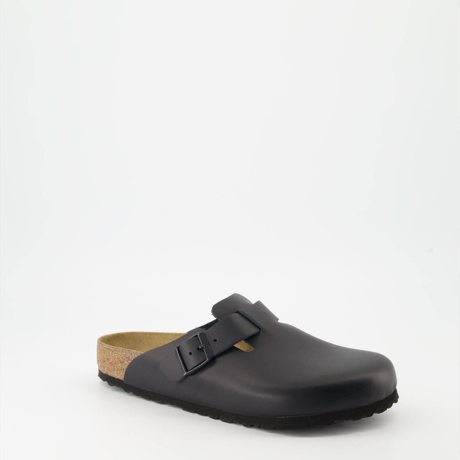 Chaussures ouvertes Mules Boston Birkenstock Noir Homme