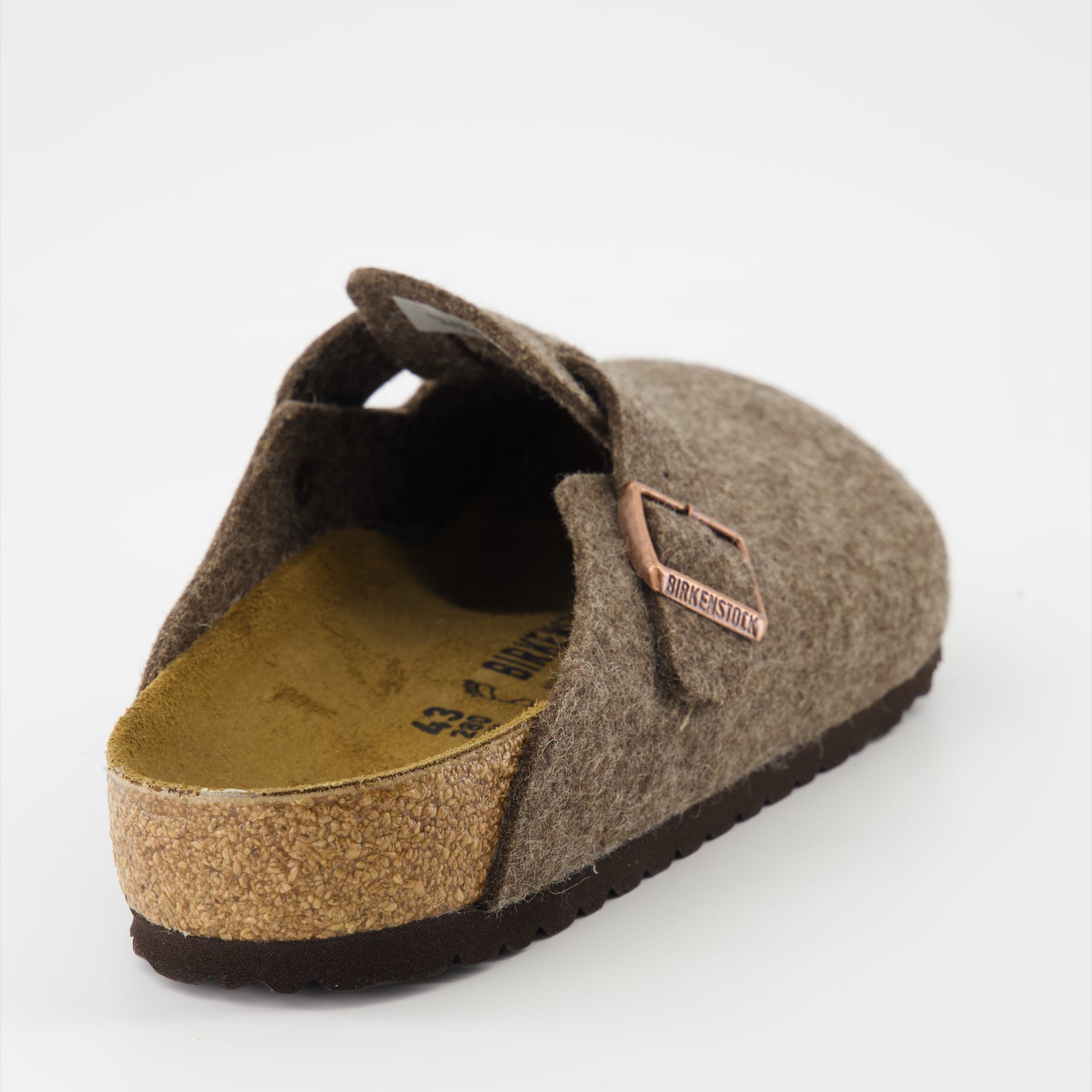 Chaussures ouvertes Mules Boston Birkenstock Marron Homme