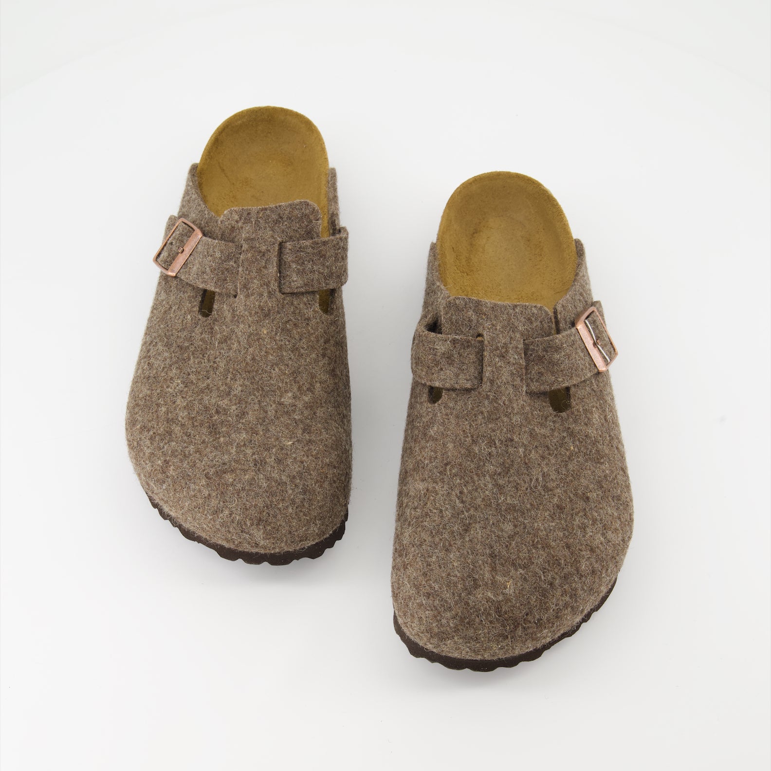 Chaussures ouvertes Mules Boston Birkenstock Marron Homme
