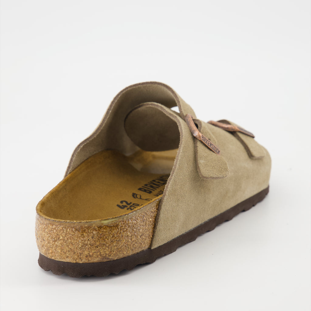 Chaussures ouvertes Claquettes Zürich Birkenstock Beige Homme