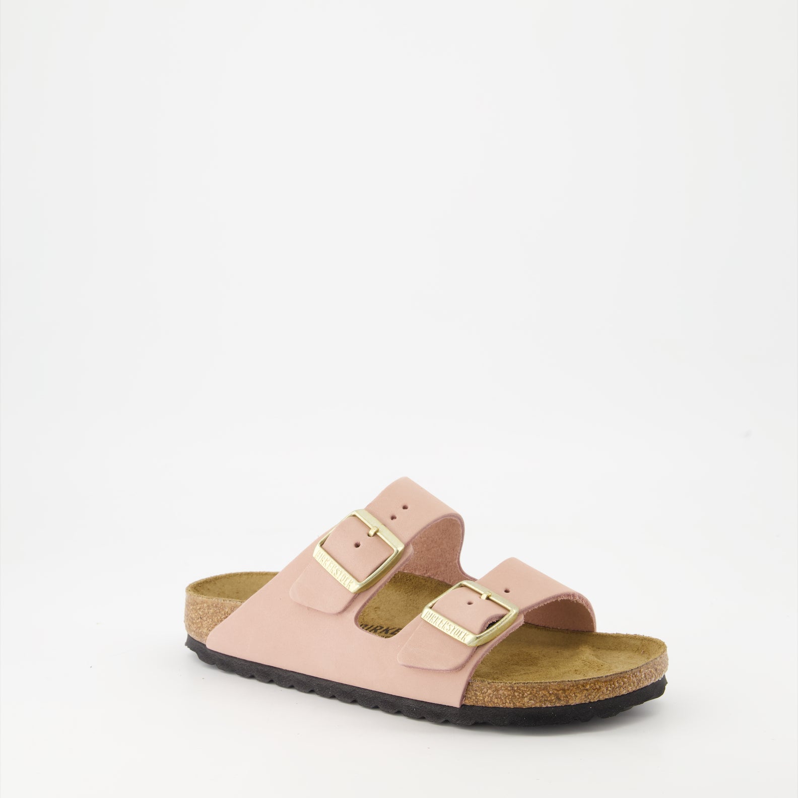 Zapatos abiertos Claquettes Arizona Birkenstock Rosa Femme