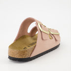 Zapatos abiertos Claquettes Arizona Birkenstock Rosa Femme