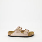 Sapatos abertos Chinelos Arizona Birko-Flor Birkenstock Rosa Femme