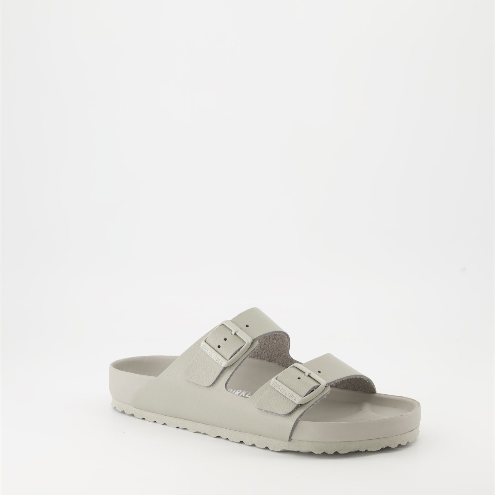 Chaussures ouvertes Claquettes Arizona Birkenstock Gris Homme