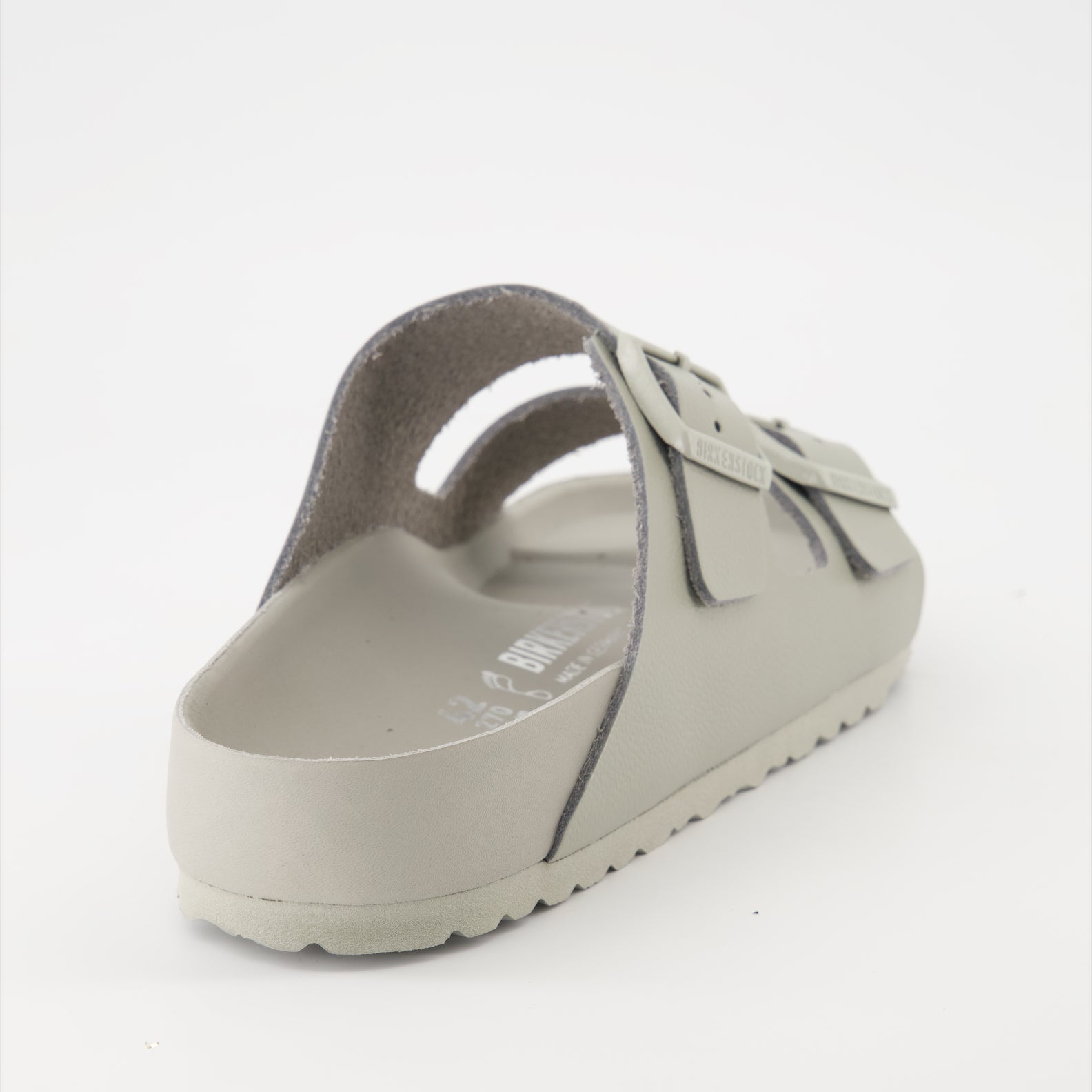 Chaussures ouvertes Claquettes Arizona Birkenstock Gris Homme