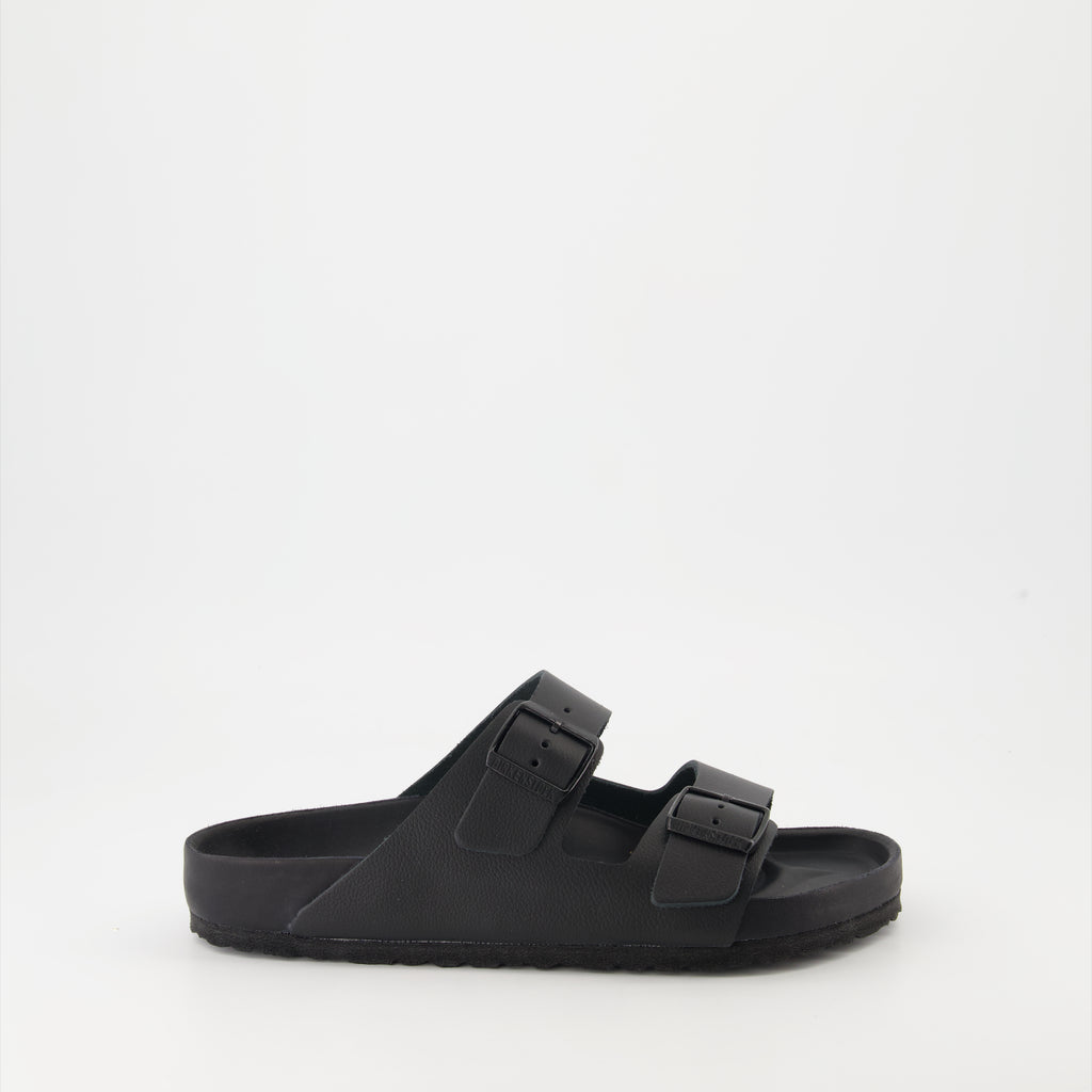 Sapatos abertos Claquettes Arizona Birkenstock Preto Homme