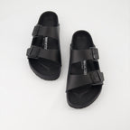 Sapatos abertos Claquettes Arizona Birkenstock Preto Homme
