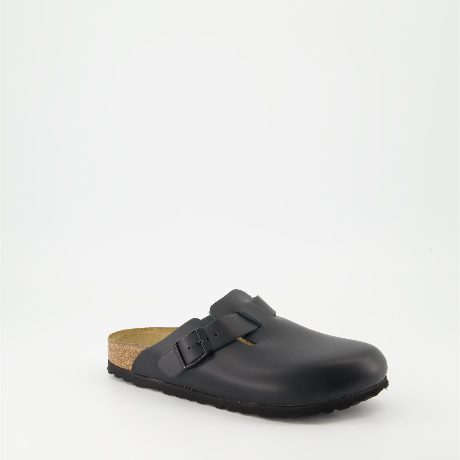 Offene schuhe Boston Mules Birkenstock Schwarz Femme