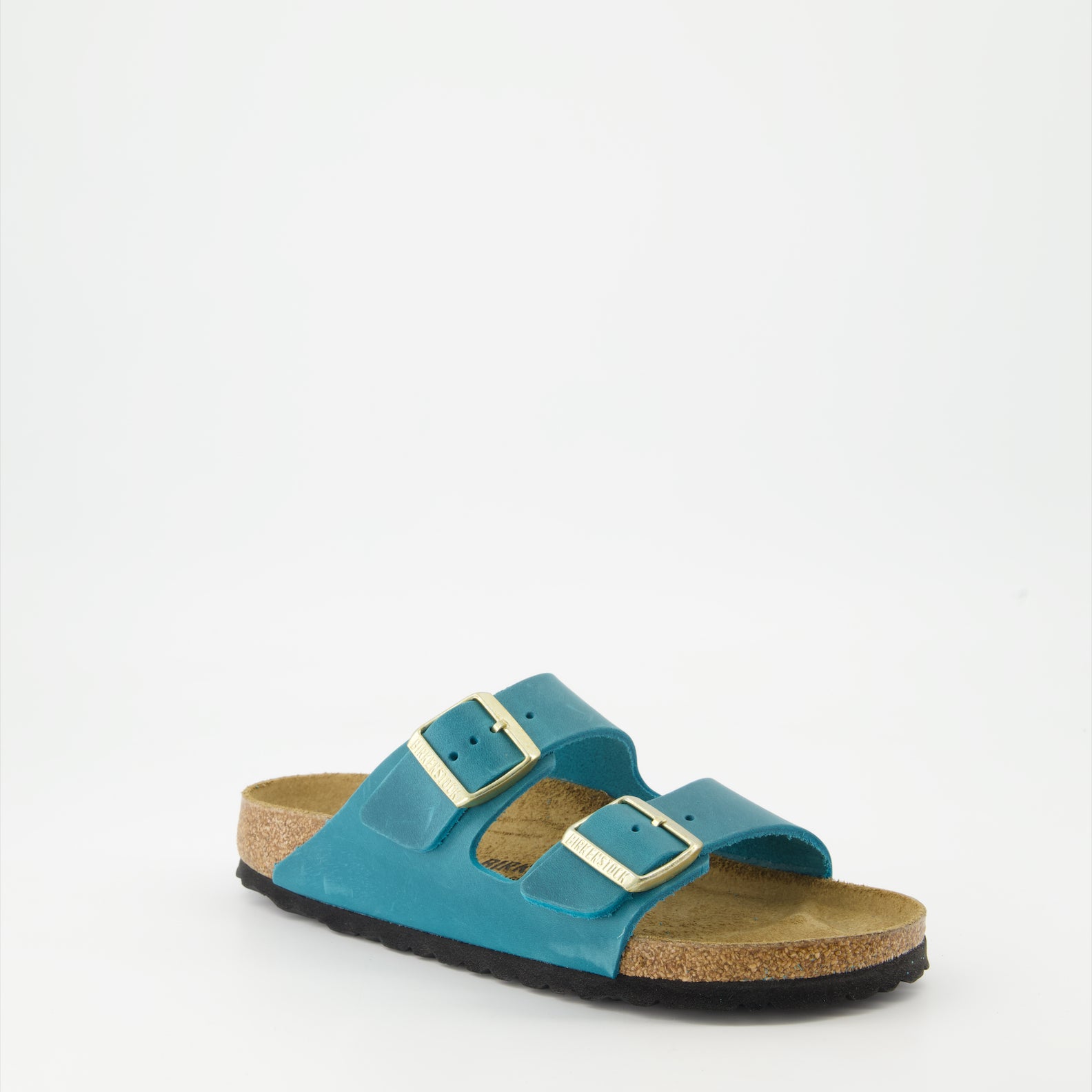 Zapatos abiertos Claquettes Arizona Birkenstock Azul Femme