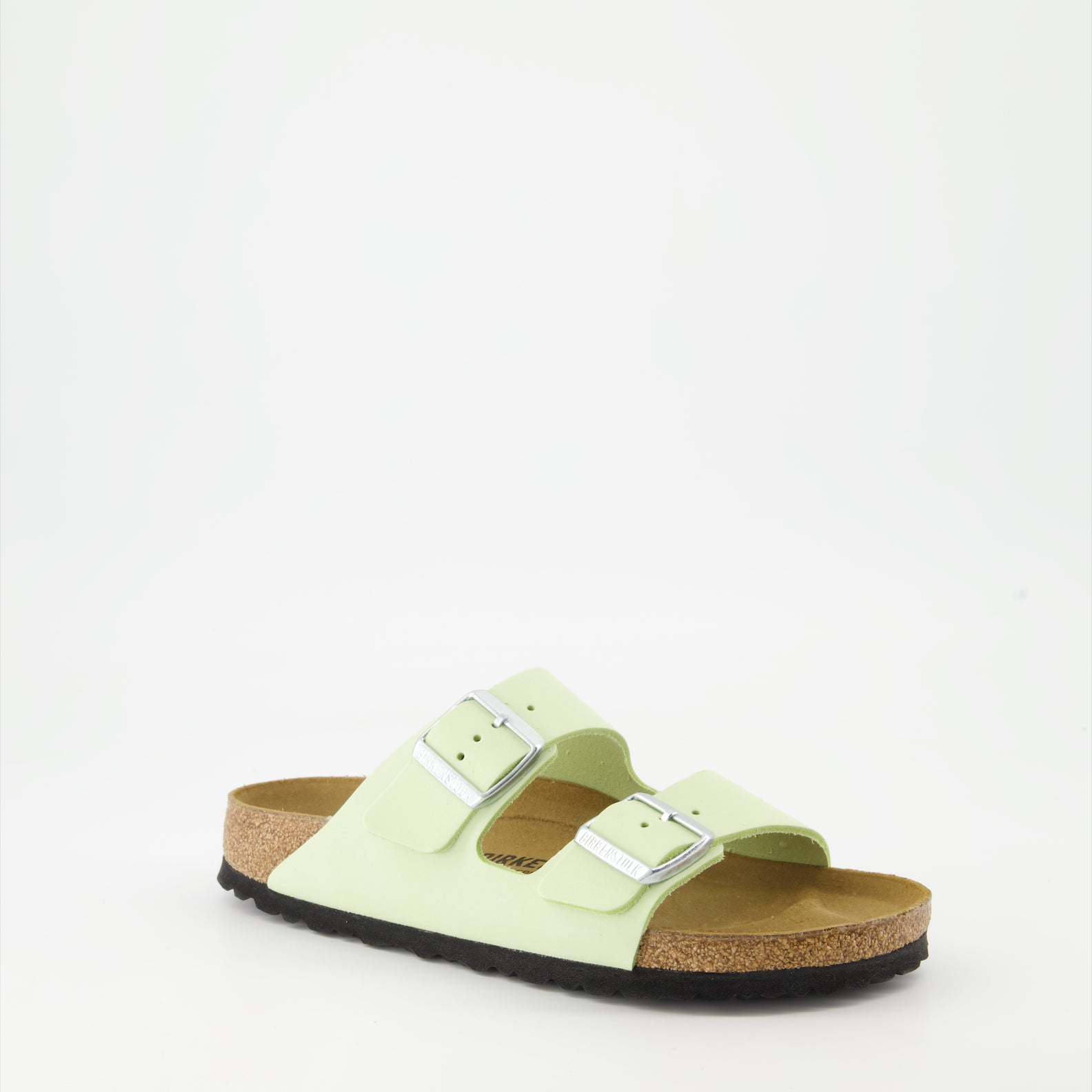 Zapatos abiertos Zapatillas Arizona Birkenstock Verde Femme