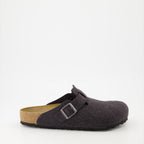 Sapatos abertos Bolsas Boston Birkenstock Cinza Homme