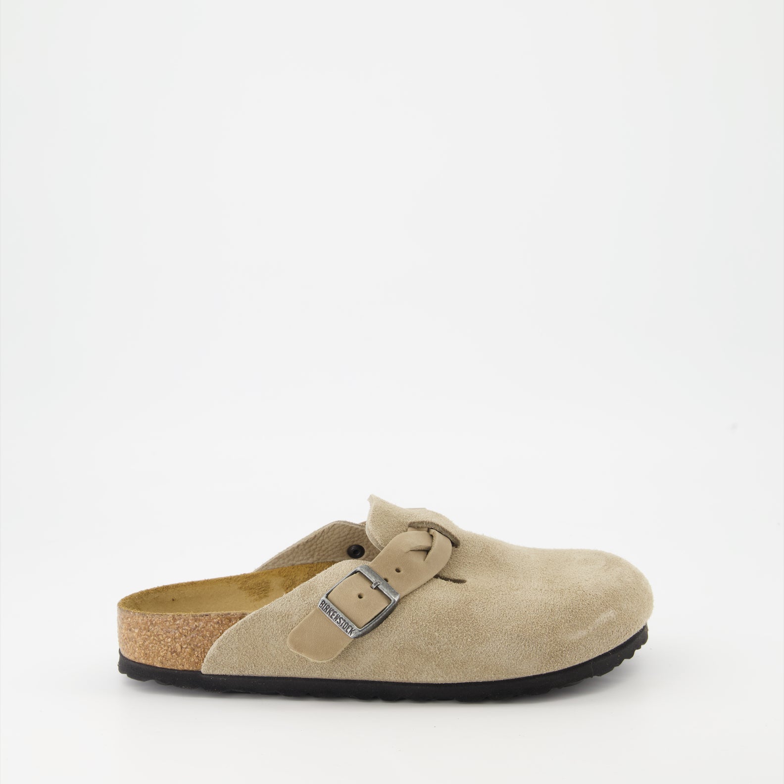 Chaussures ouvertes Mules Boston Birkenstock Beige Femme