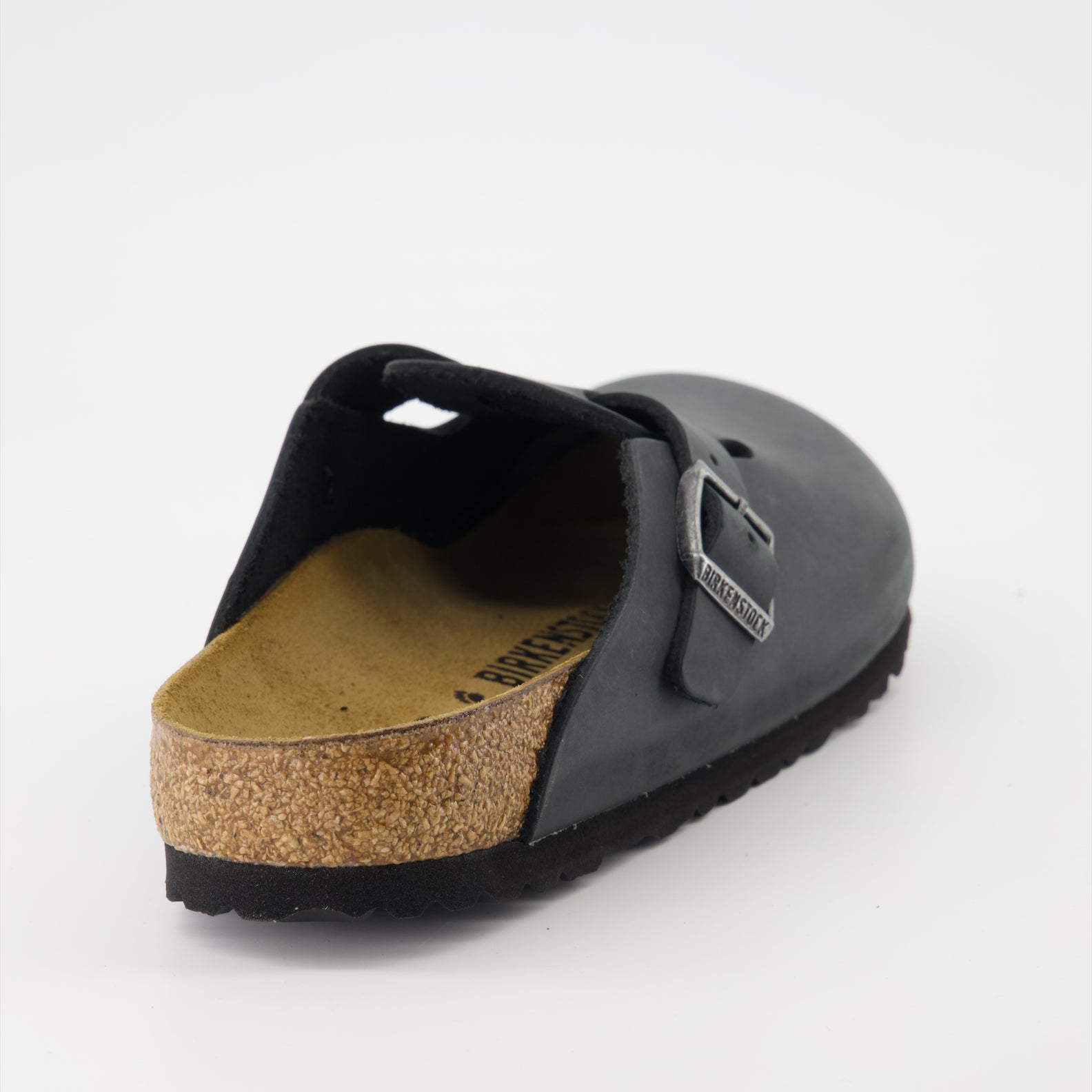 Offene schuhe Boston Mules Birkenstock Schwarz Femme