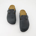 Zapatos abiertos Mules Boston Birkenstock Negro Femme