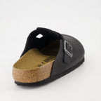 Sapatos abertos Mules Boston Birkenstock Preto Homme
