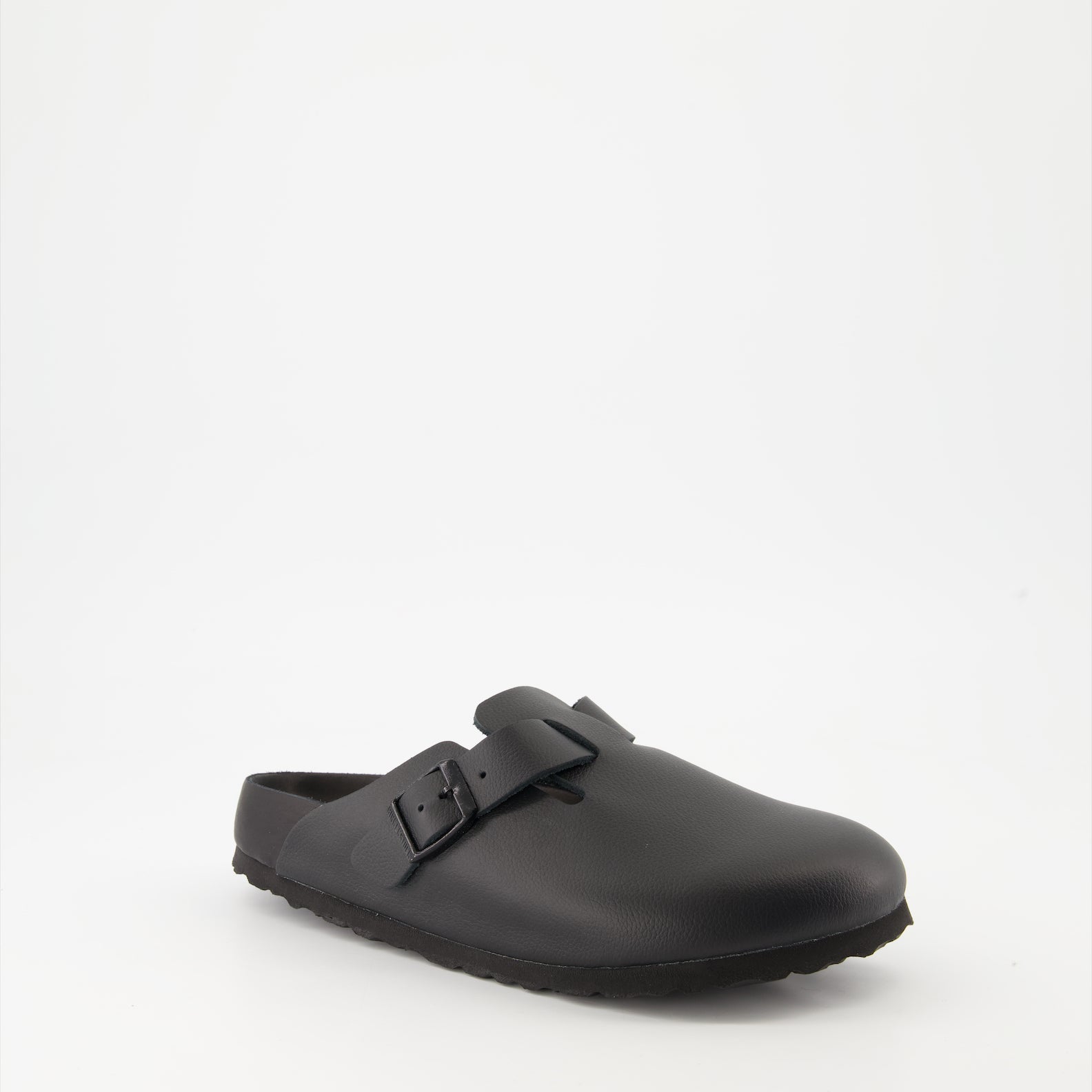 Chaussures ouvertes Mules Boston Birkenstock Noir Femme