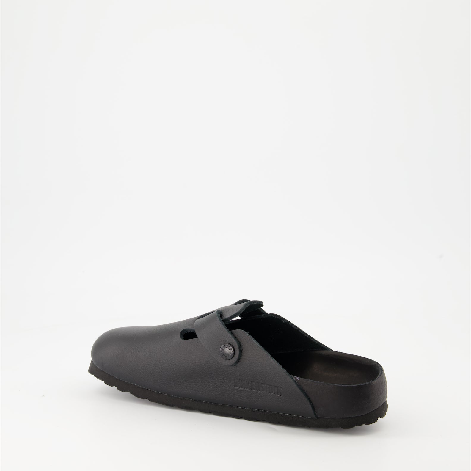 Chaussures ouvertes Mules Boston Birkenstock Noir Femme