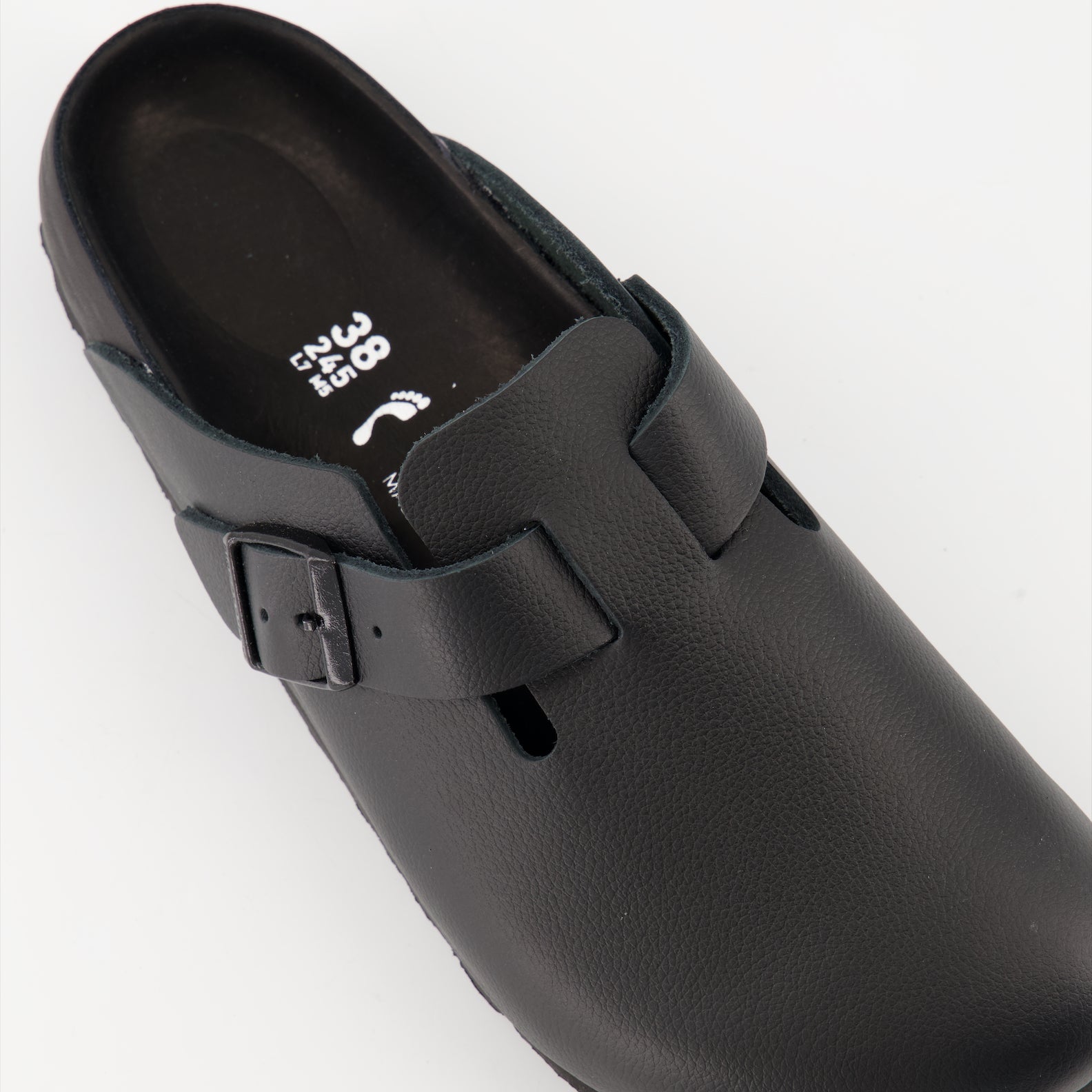 Chaussures ouvertes Mules Boston Birkenstock Noir Femme