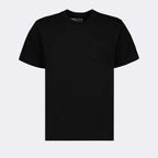 Camisetas T-shirt à zip Sacai Preto Homme