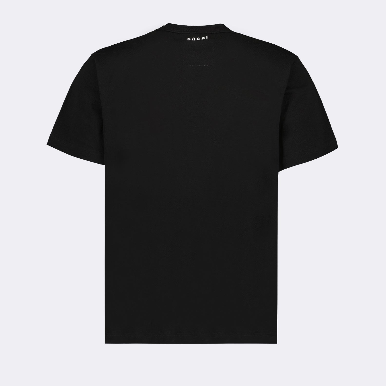Camisetas T-shirt à zip Sacai Preto Homme