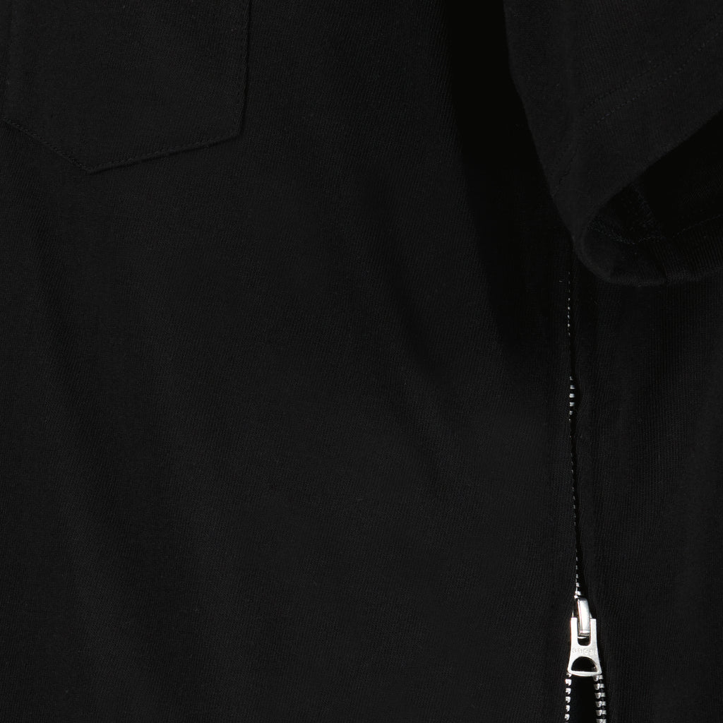 Camisetas T-shirt à zip Sacai Preto Homme