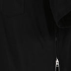 Camisetas T-shirt à zip Sacai Preto Homme