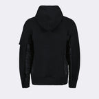 Sweatshirts Sweat zippé en nylon Sacai Schwarz Homme
