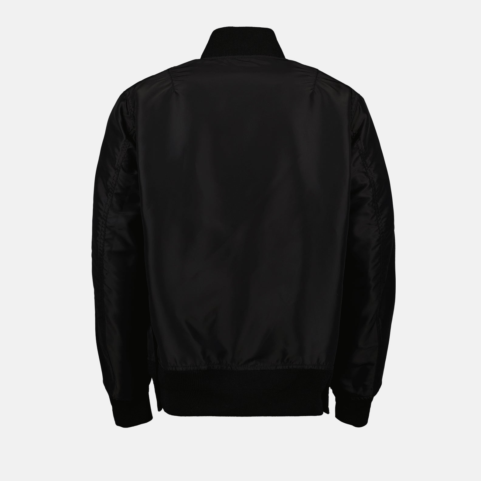 Jackets Reversible Nylon Bomber Sacai Black Homme