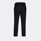Pantalones Pantalones con Cinturón Sacai Negro Homme
