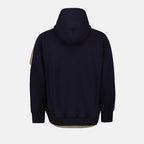 Jaquetas Sweatshirt zippé Sacai Azul escuro Homme
