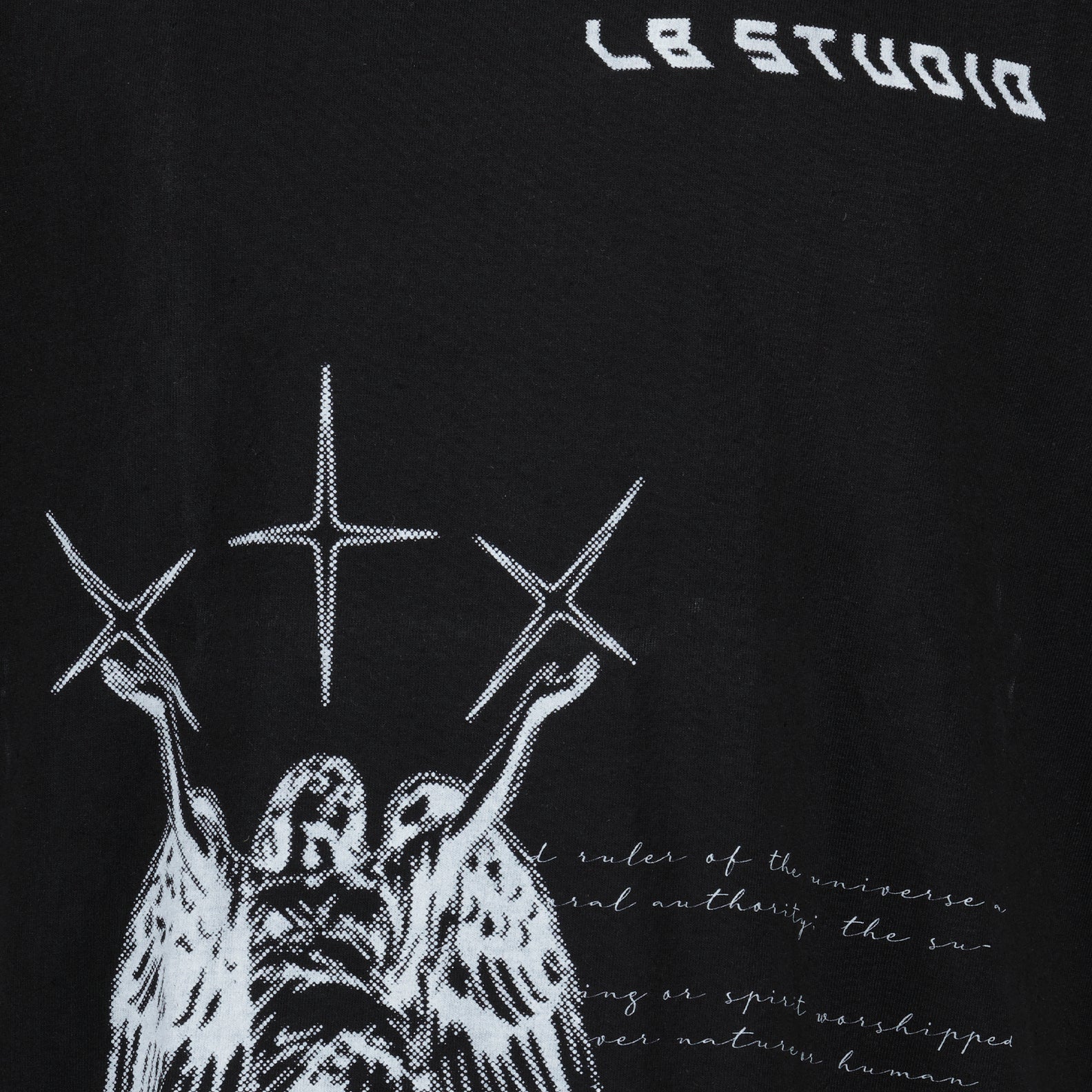 T-shirts Angel T-shirt L8 Studio Black Man