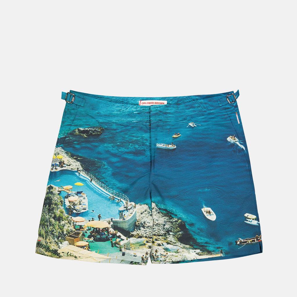 Moda mare Short de bain Bulldog Orlebar Brown Blu Homme