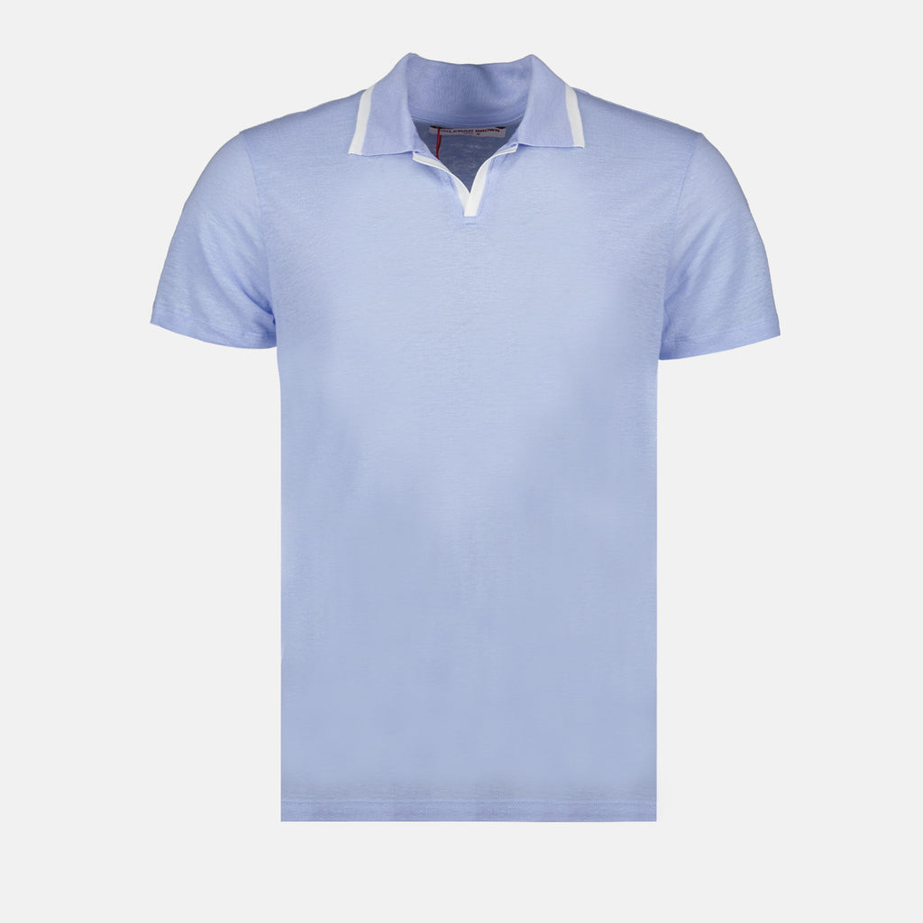 Polos Polo Felix Orlebar Brown Azul Homme
