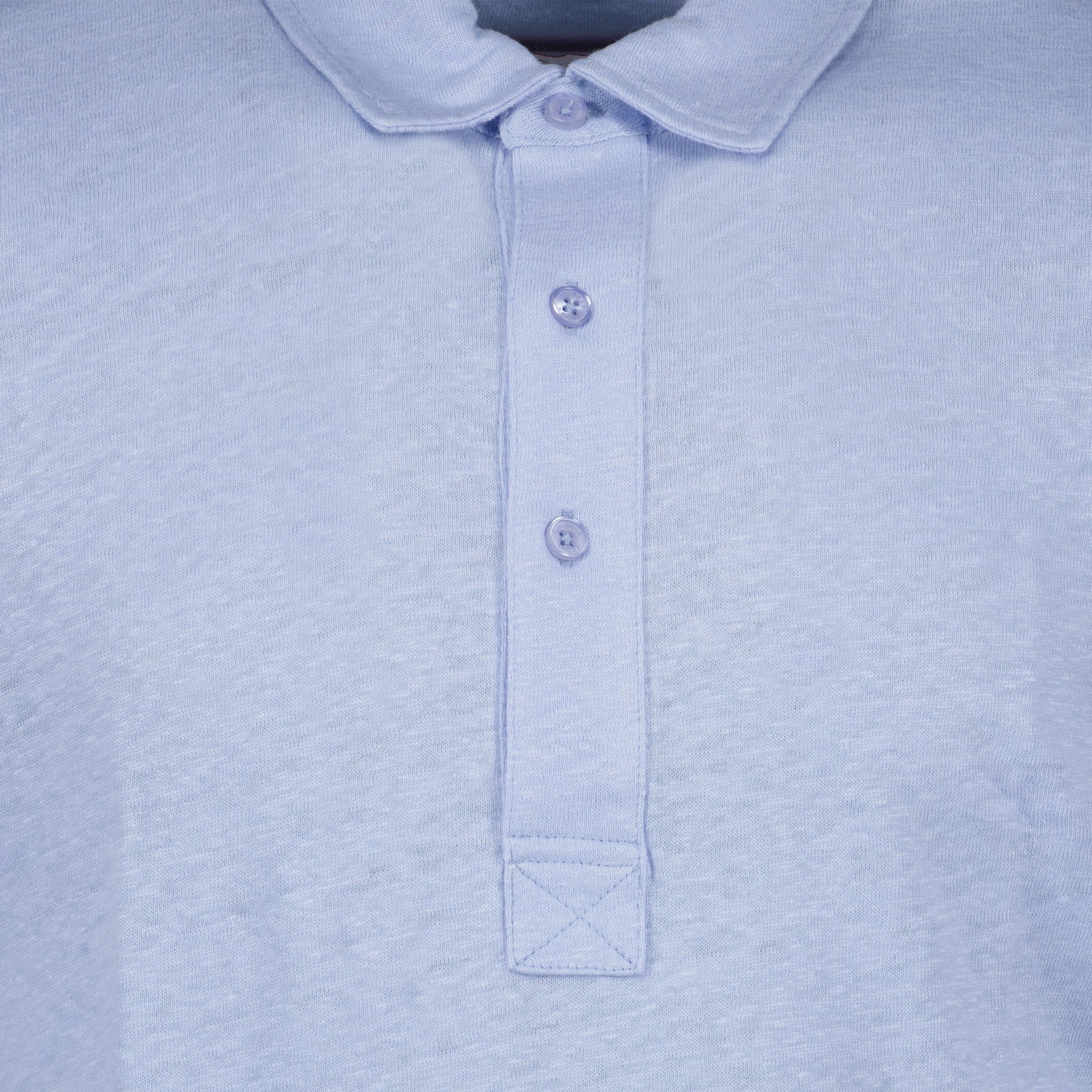 Polos Polo de Lino Sebastián Orlebar Brown Azul Hombres
