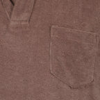 Polos Polo Terry Orlebar Brown Marrón Homme