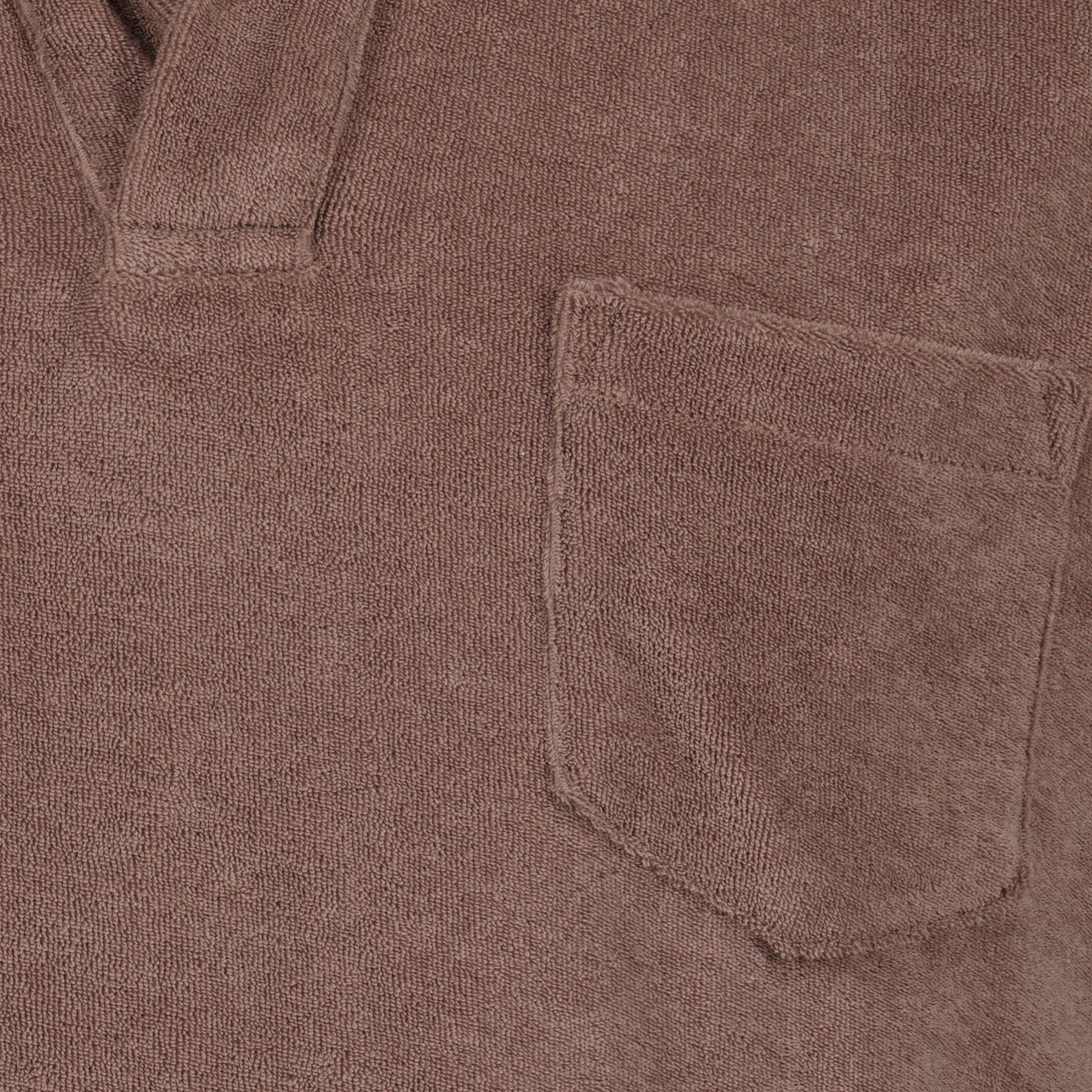 Polos Polo Terry Orlebar Brown Marrón Homme