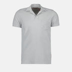 Polos Polo Terry Orlebar Brown Gris Homme