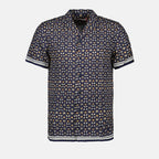 Camisas Chemise Hibbert Fiore Orlebar Brown Azul escuro Homme