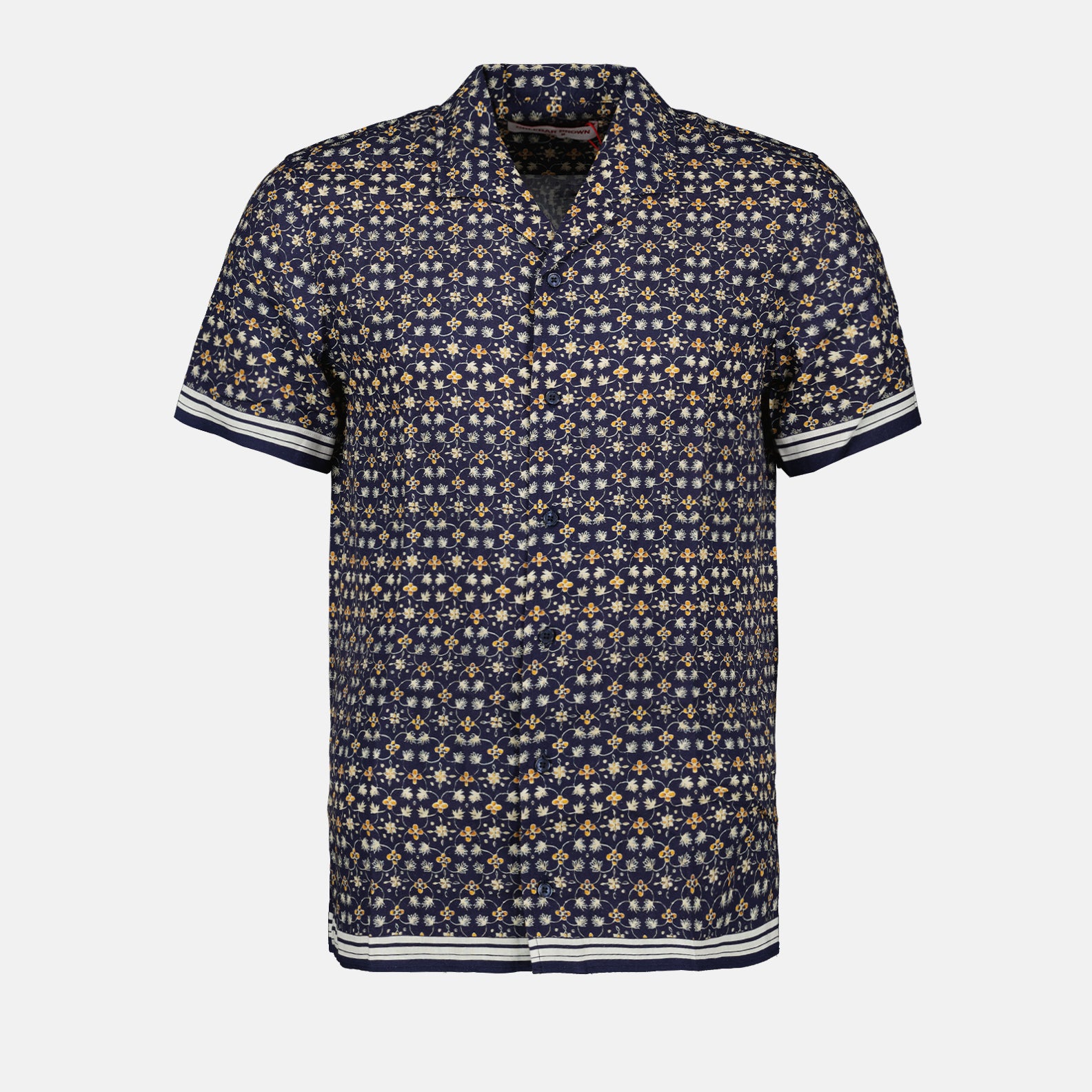 Camisas Chemise Hibbert Fiore Orlebar Brown Azul escuro Homme