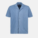 Chemises Chemise Howell Orlebar Brown Bleu Homme