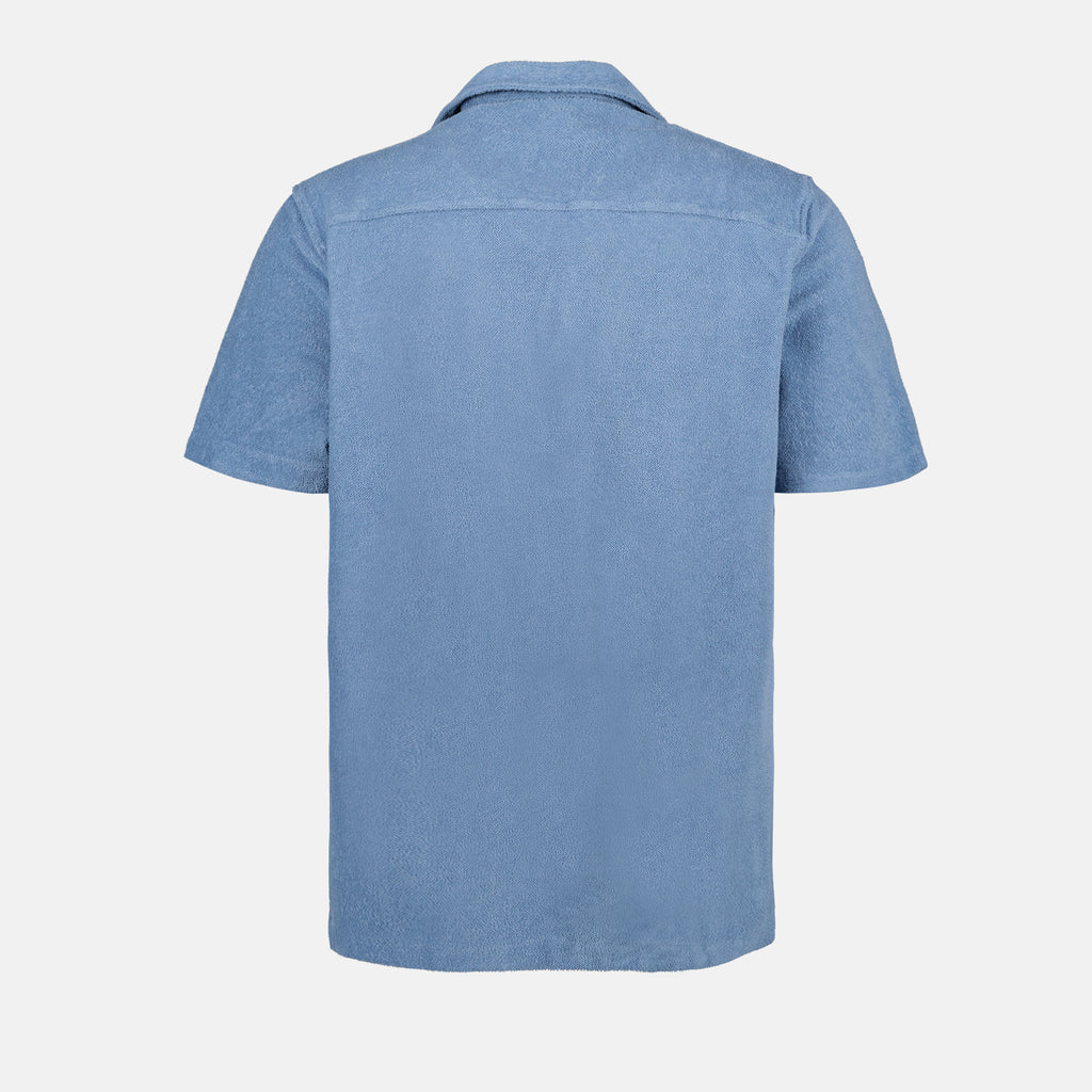 Chemises Chemise Howell Orlebar Brown Bleu Homme