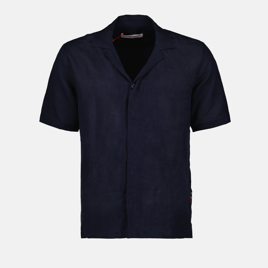 Hemden Maitan II Hemd Orlebar Brown Dunkelblau Homme